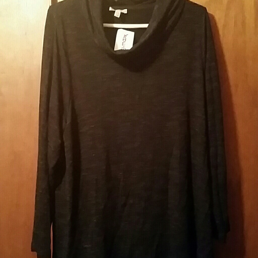 Scoop neck sweater